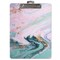 Better Office Products Fashion Clipboard, Marble Design, A4 Letter Size, 12.5in. x 9in. Wooden Clipboard, Low Profile Clip 45058 - alternate 1